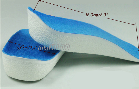 SECRET Height Increase Heel Lift Cushions Half Insole  